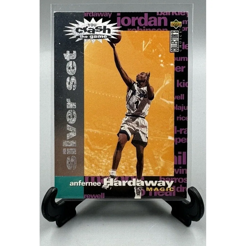 1995-96 Upper Deck Collector's Choice - Crash the Game Anfernee Hardaway  Silver